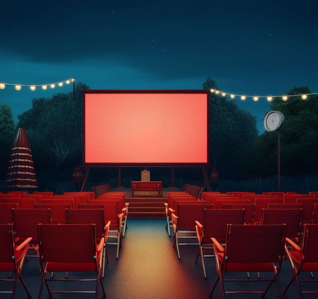 Rooftop Theatre for Entertainment